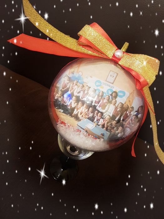 Коледна топка с ваша снимка