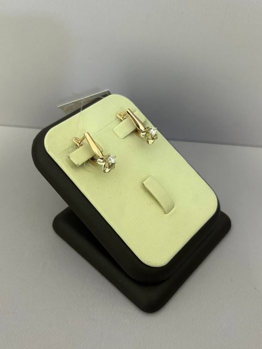 Золотые серьги, 585 / СА14265