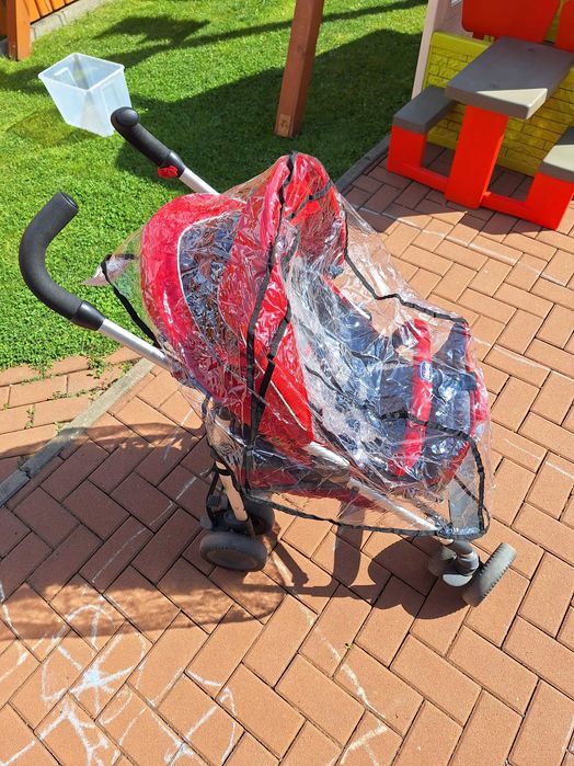 Carucior Sport Chicco Multiway Evo, Fire, 0Luni+ (Rosu)