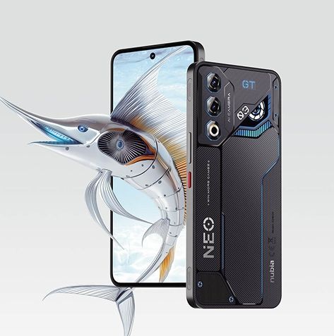 Нов! 2г. гаранция! ZTE Nubia Neo 3 GT 5G 256GB 12GB, Interstellar Gray