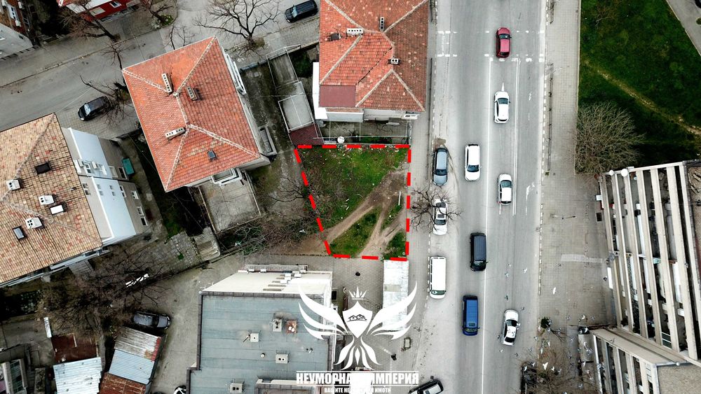 Под наем земя, парцел, паркинг 169кв.м. в Асеновград, първа линия