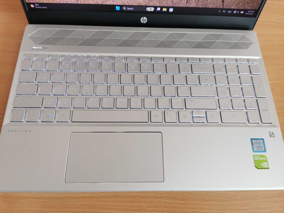 Лаптоп HP Pavilion 15 cs0059nu 15.6", Full HD, Intel Core i5-8250U