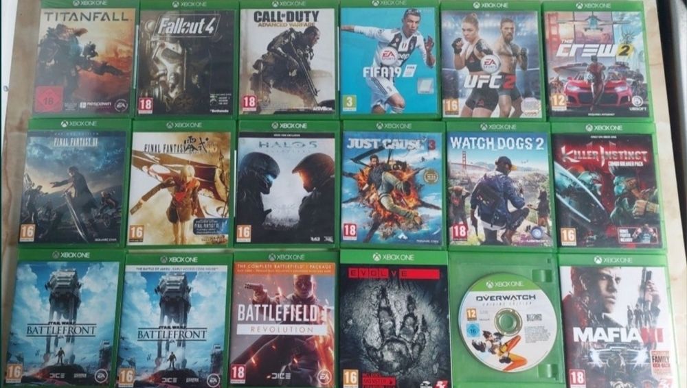 [XboxOne] Vând 100 jocuri originale pentru Xbox One //poze reale