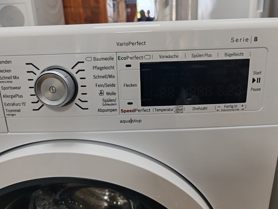 Пералня Бош Bosch  Serie 8 A+++ 8кг Made in Germany 2 години гаранция! Made in Germany