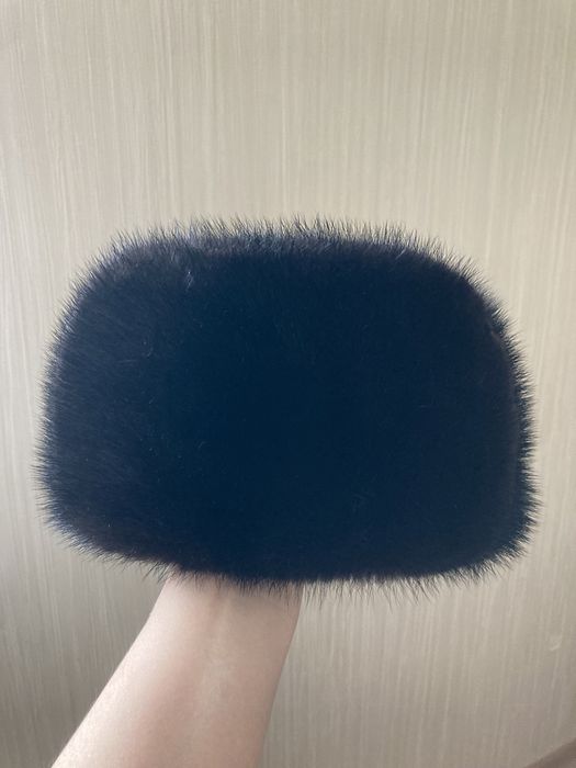 Норковая шапка Ушанка