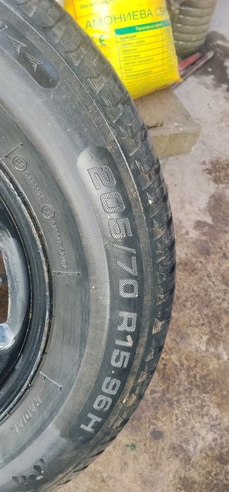 Железни джанти Субару + подарък гуми