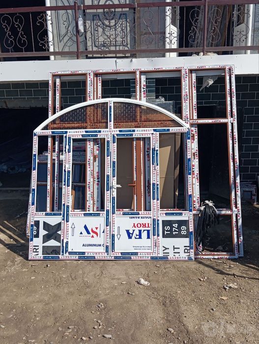 akfa eshik va deraza romlari veranda vetraj yasab òrnatib beramiz
