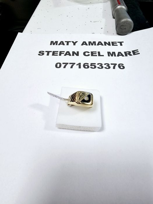 Vand inel din aur 14 k 3.24 g cod 603