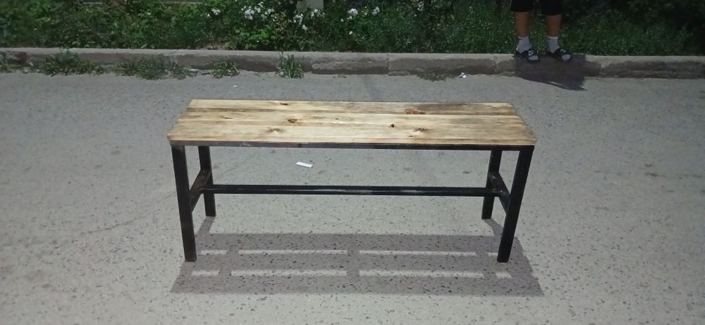 Скамейка ручной работы