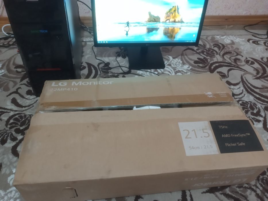 H81, g3260, 3/320gb, "22"Lg full hd