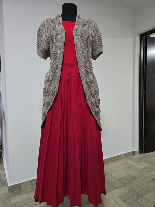 Cardigan cu cordon propriu cu model frumos pentru rochii, fuste, cămăși