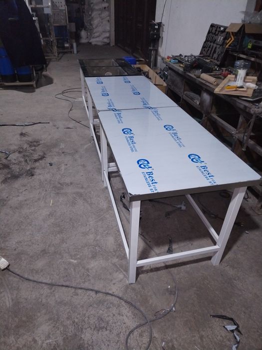 Нержавейка дан ошхона учун столлар мойка лар тахлап берамиз.