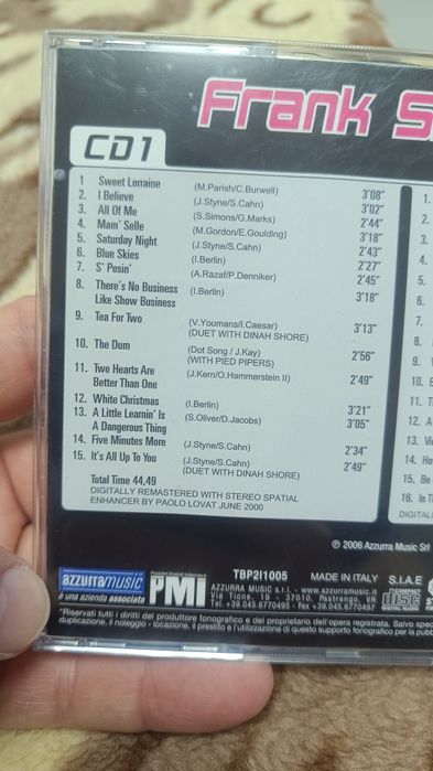 Vand album 2 cd-uri Frank Sinatra