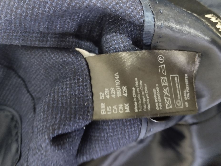 Пиджак H&M Slim fit