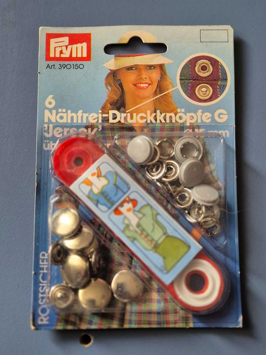 Ocazie ! Cleste Prym Vario montat capse, nituri etc. + 12 seturi capse diferite
