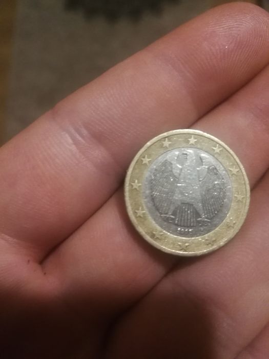 Monedă de 1 euro foarte rară