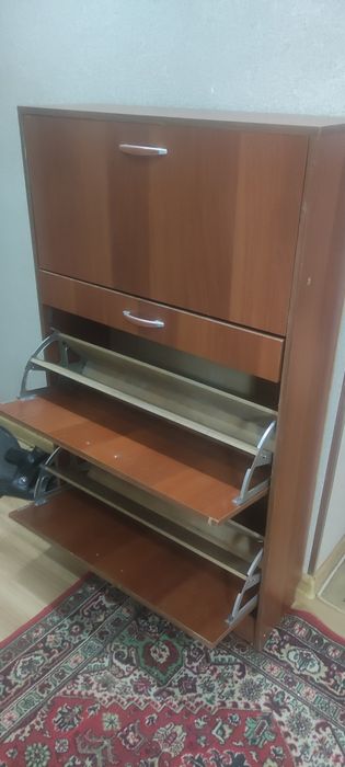 Обувной шкаф большой