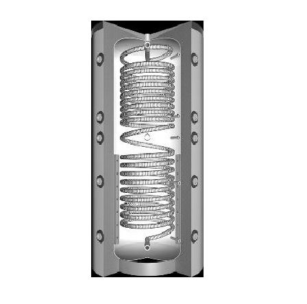 Pufer (puffer)special -serpentine inox pt apa calda sau tanc in tanc