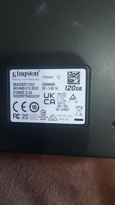 Продам ссд 120гб