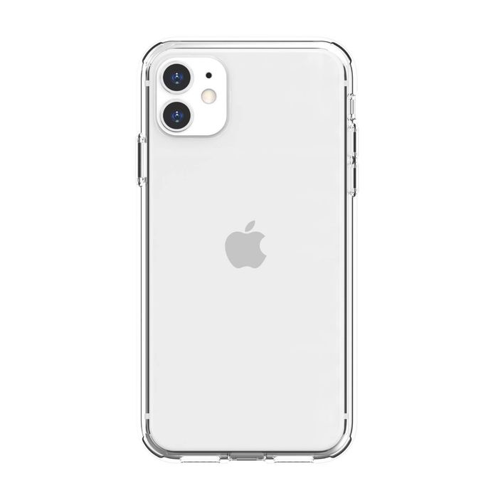 iPhone 11/12/13/14 PRO MAX - Husa Simple Case Slim Silicon Neagra/Clar