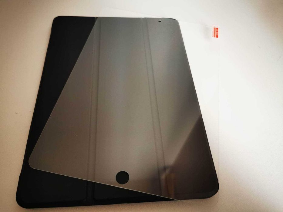 Set husa + folie sticla ecran Apple Ipad Air 9.7 protectie flip carte