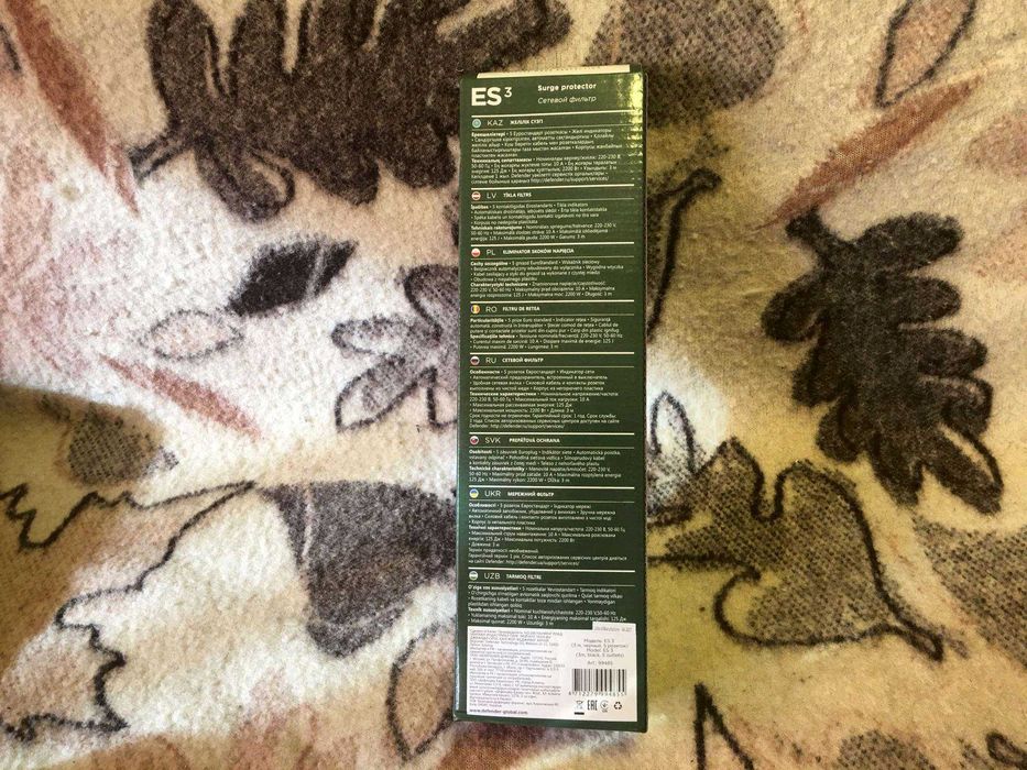 Сетевой фильтр / удлиннитель Defender ES3