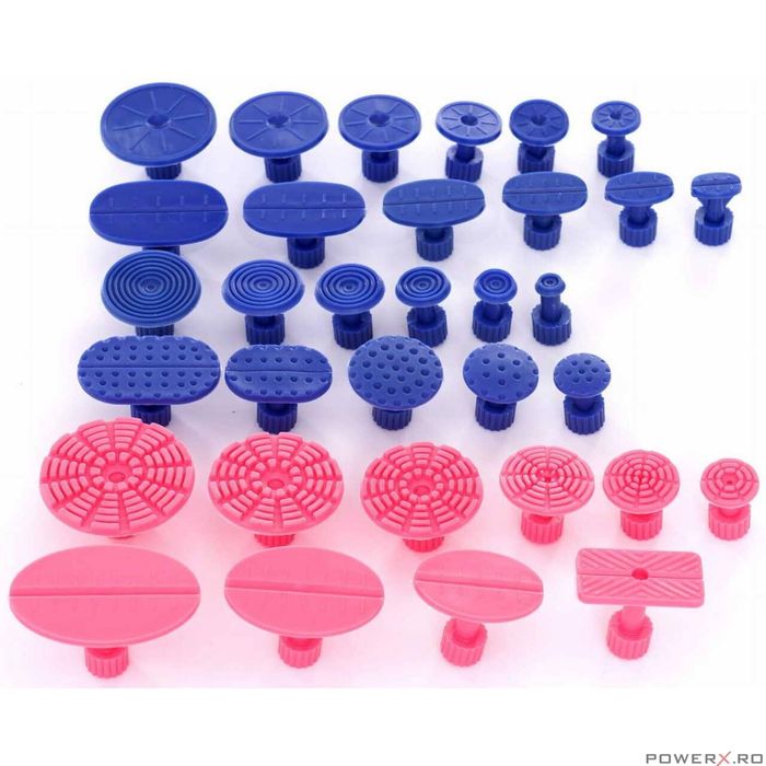 Dispozitiv pentru indreptat tabla, caroseria, 38 piese, Kraft