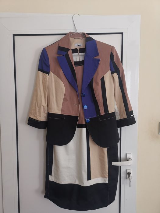 Дамски костюм рокля + сако