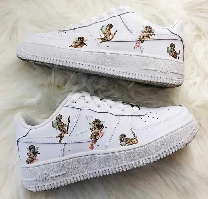 Personalizare / Custom Adidas Nike AF1 Sneaker  - POZE REALE !