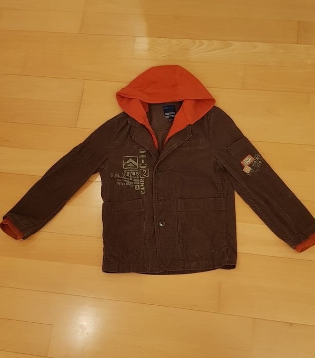 Sacou raiat gluga detasabila