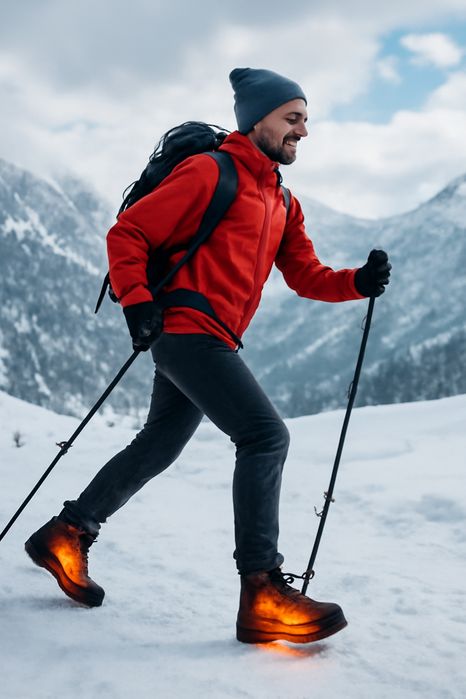 Стельки с подогревом  новый партия для обуви