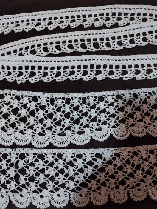 Изработвам ръчно изплетени дантели по ваш размер и модел