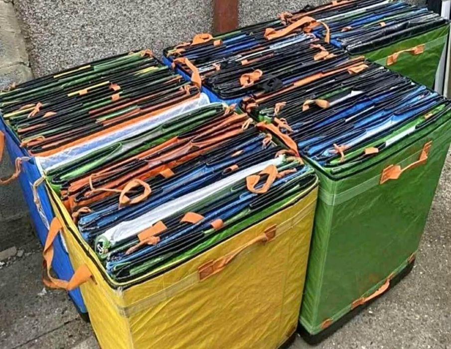 Saci mari pentru depozitare – foarte rezistenți!
Ideali pentru depozi