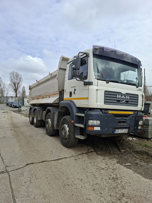 Man Tga 35390 bascula 8x4