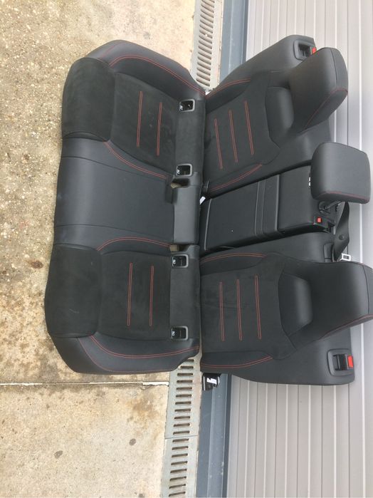 Спортен полу кожен салон”алкантара”за мерцедес а класа/mercedes A klas