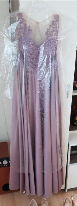 Rochie lunga  din tafta