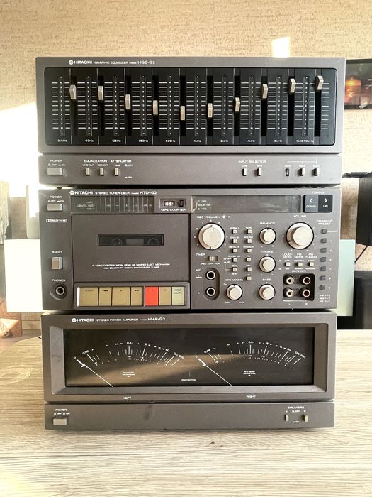 Sistem audio Hitachi G2 - Japan 1982