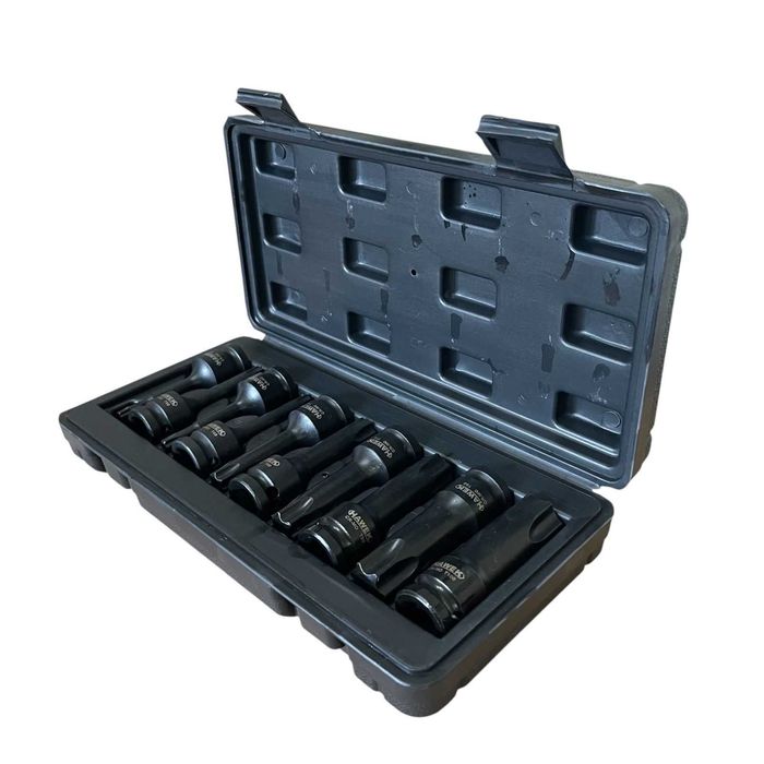 Комплект ударни битове 1/2 – TORX 10 части – HAWEK