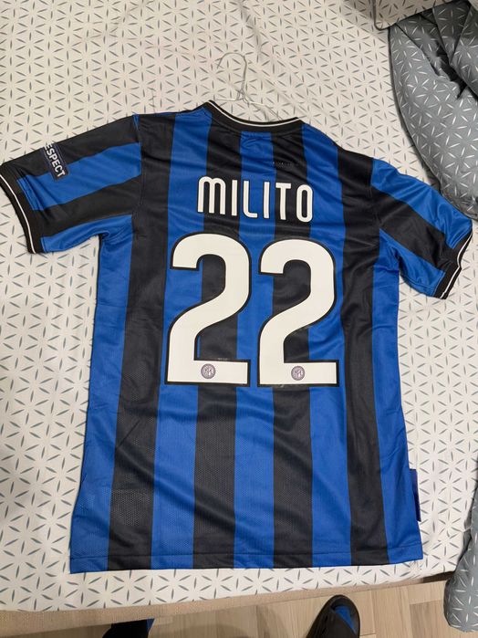 Tricou Zanetti sau Milito Inter Milano finala ucl 2010