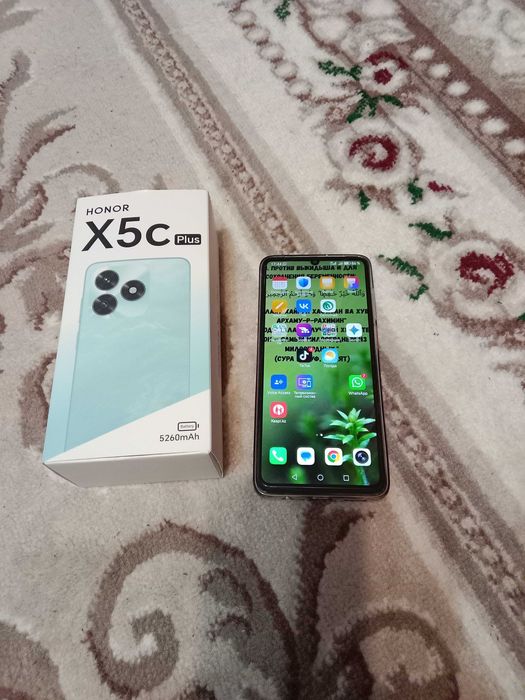 Продам смартфон хонор х5 плюс с