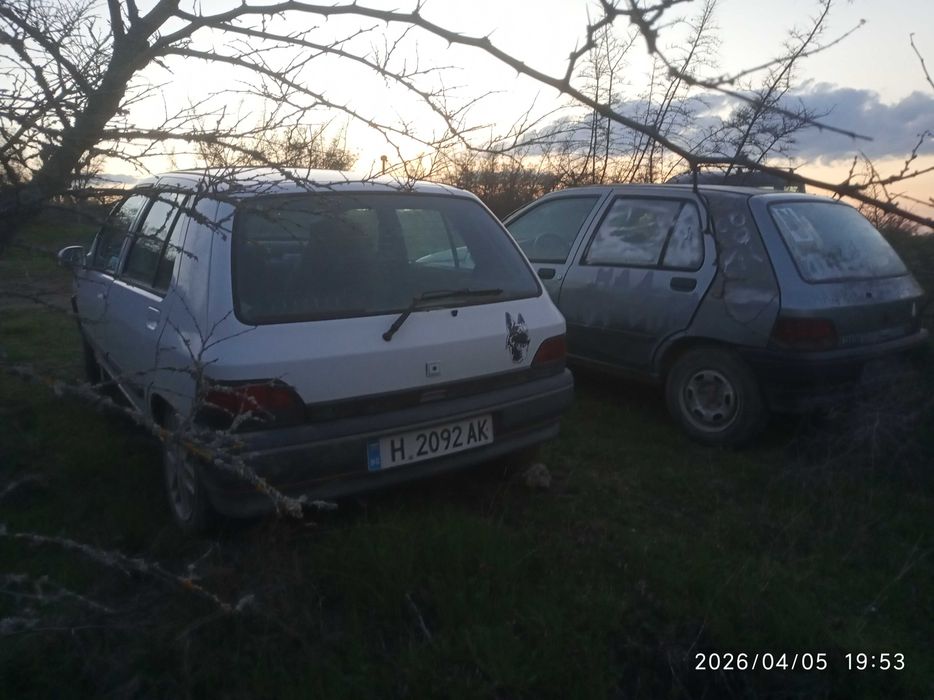 Рено клио енержи 91г.три броя бракувани за части.