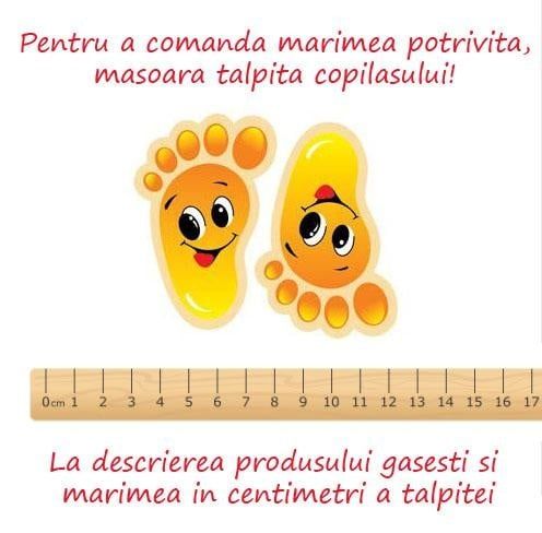 Sandalute bleumarin cu luminite pentru super bebelusi - Masinuta, Marimea 21