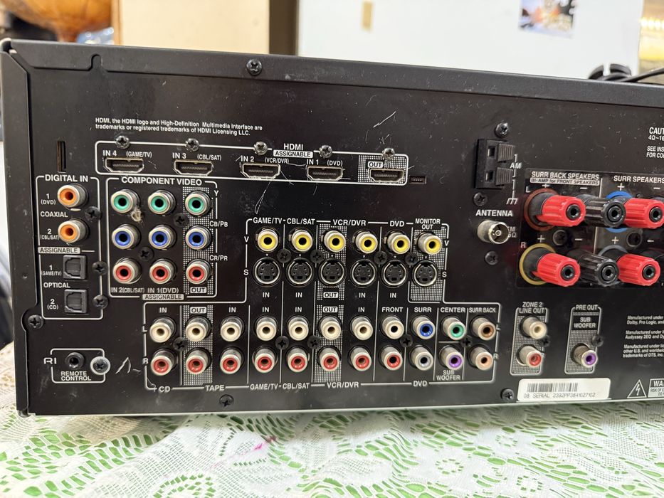 Onkyo TX-SR606 като нов Ресивър