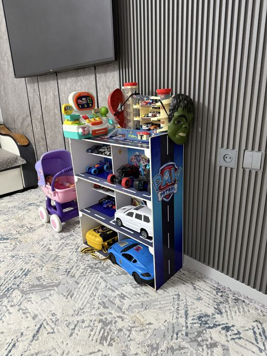 Гараж для машинок, паркинг