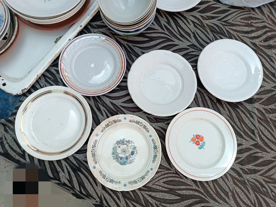 Тарелки посуда салатница противень чайник чойнак идиш товок каса чинни