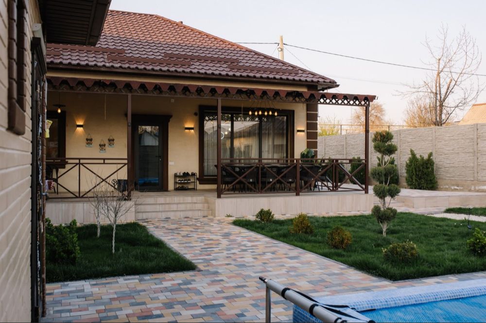 Дача кайнар булак коттедж ПОДОГРЕВ БАССЕЙНА