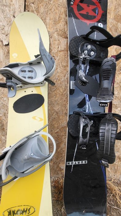 Два сноуборда 130см и 150 см