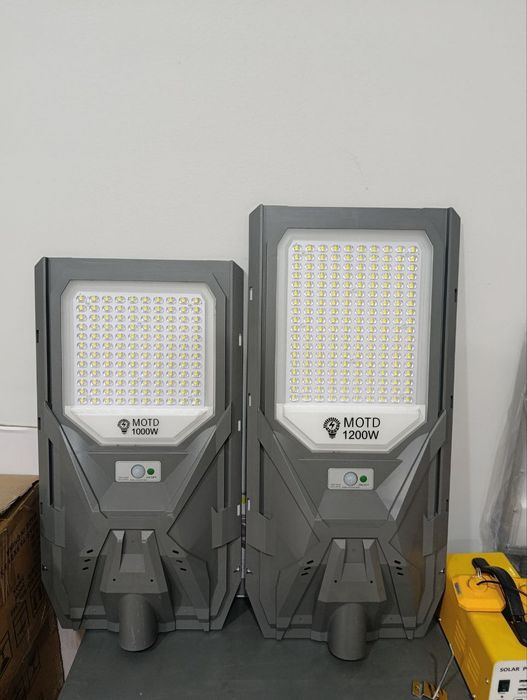 Уличные светильники на солнечных батареях