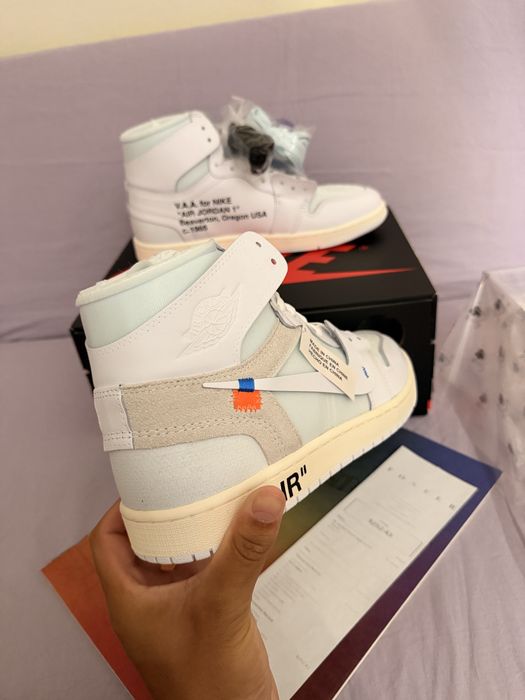 Jordan 1 off white alaska