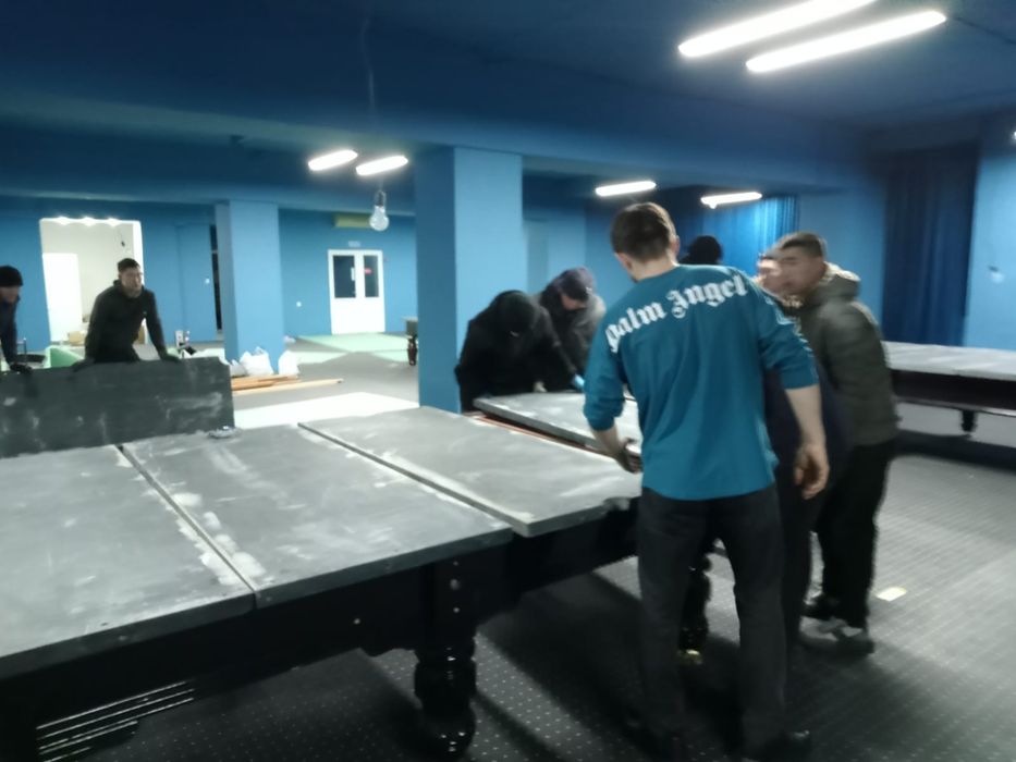 Ремонт  Бильярдных столов
